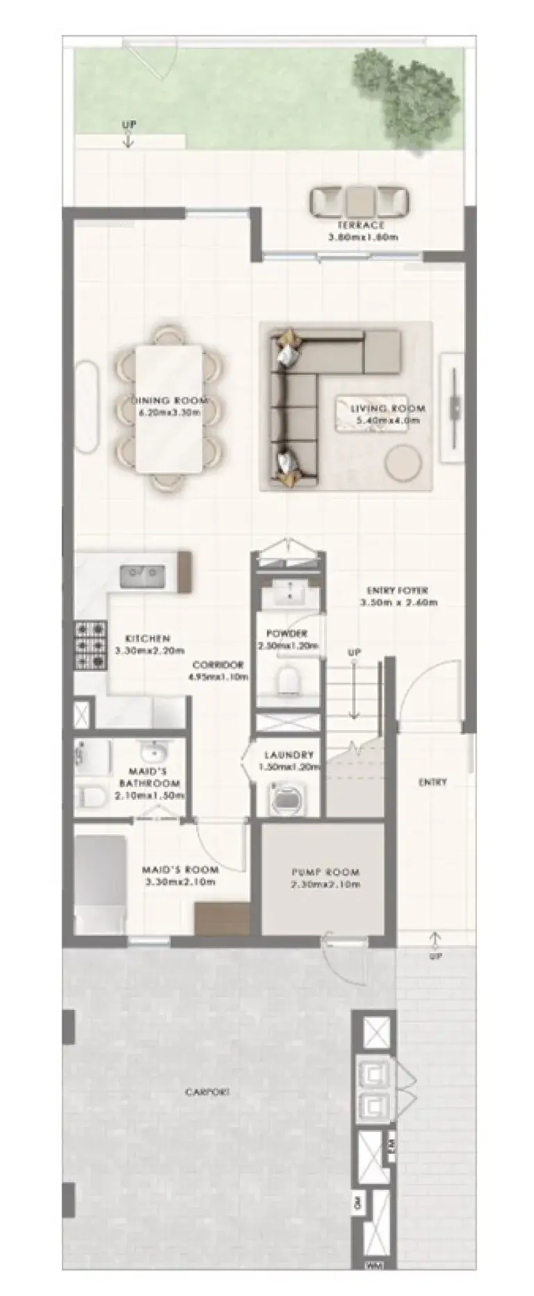 3 bedrooms